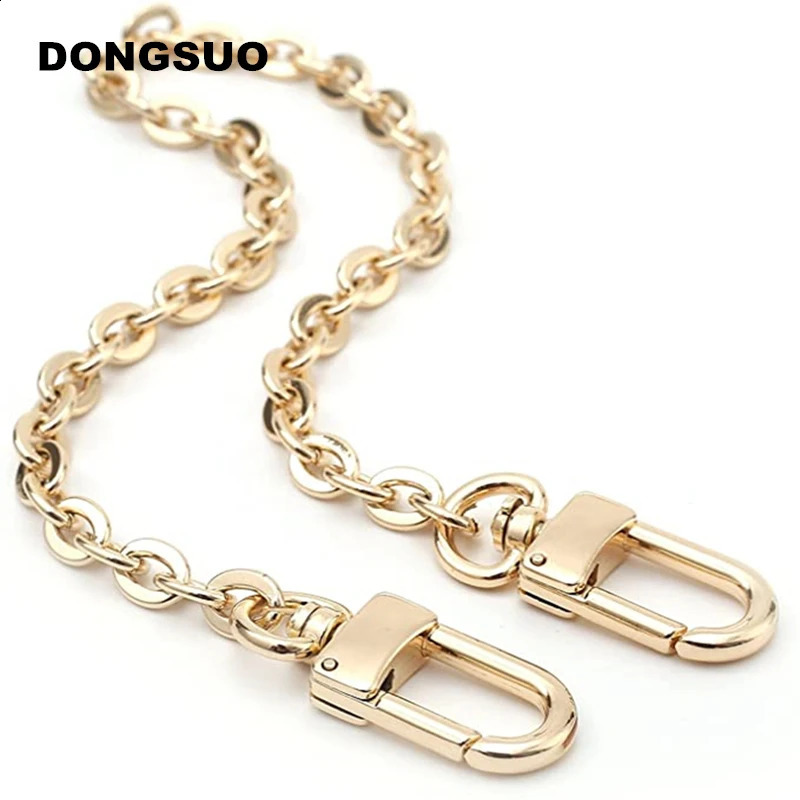 O shape metal chain purse 06CM 6MM Chains Shoulder Crossbody Strap Bag Accessories Charm 240824