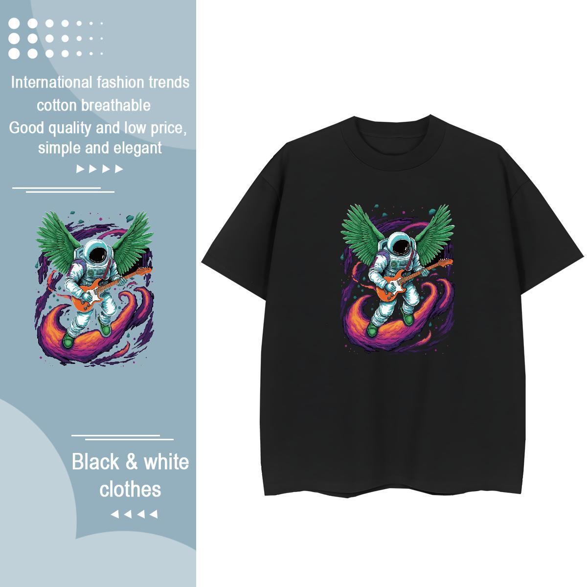 Nice Tshirt for Man Woman 230g 100% Cotton universe Sport Womens T Shirts Breathable Short Sleeve Black Oversized Clothes Shirt