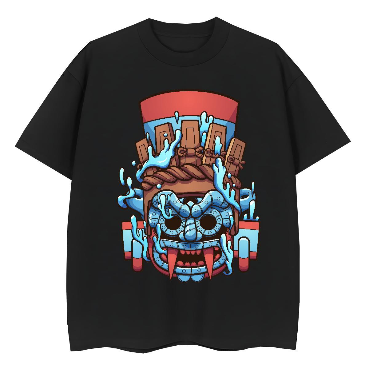 Popular Womens Tshirts 100% Cotton 230g scare Home Outdoor T shirt Breathable Short Sleeve Customized Print Polos