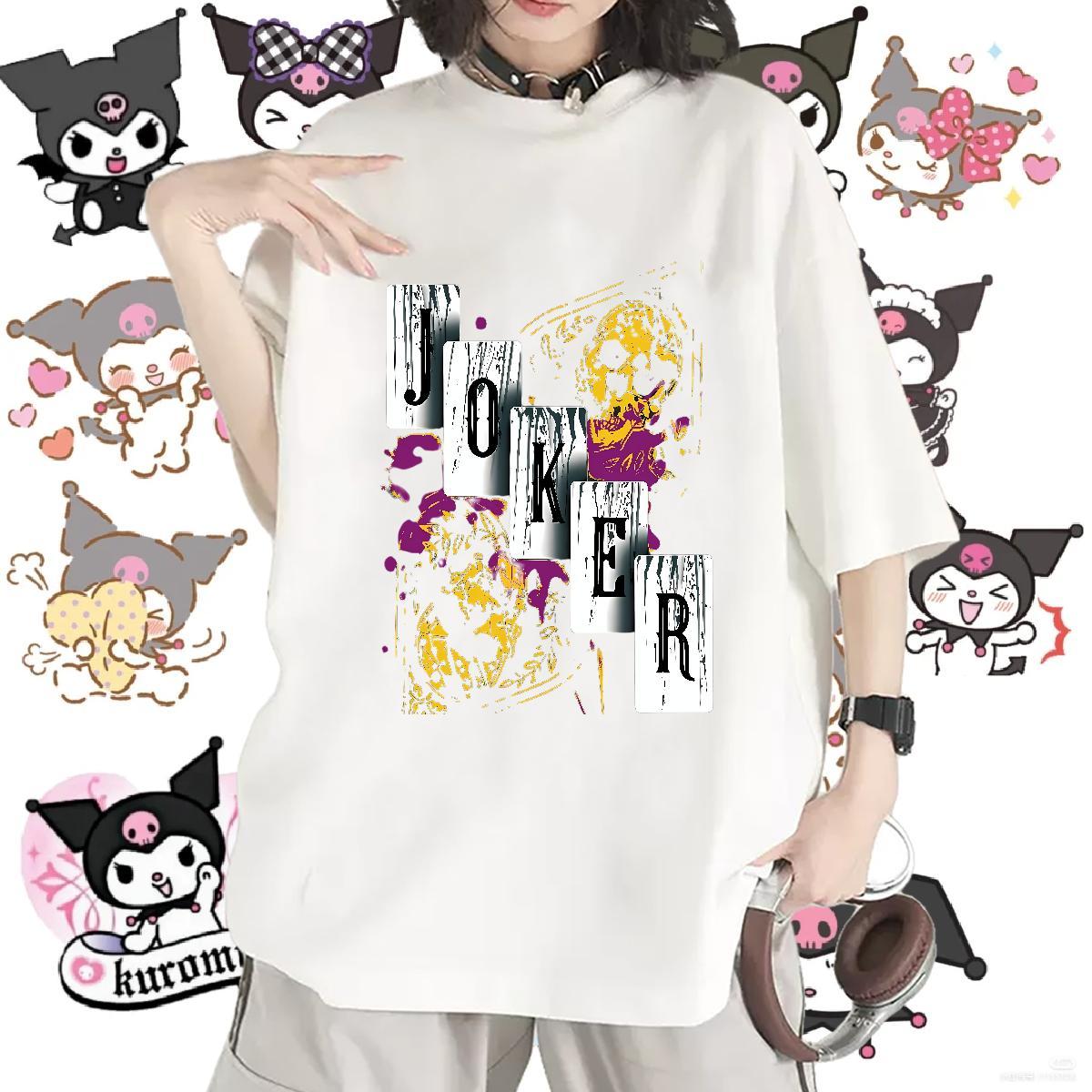 Free Shipping Woman Tshirt 230g Cotton joker Beach Woman T Shirts Crew Neck Black Oversized Top Shirts