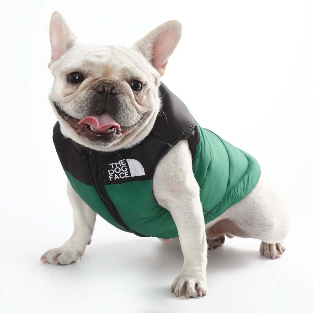 Dog Warm Vest Jacket Coat Windproof Turtleneck Dog Cold Weather Coats with D-Ring for Leash Pet Winter Clothes for Small Medium Large Dogs CH285
