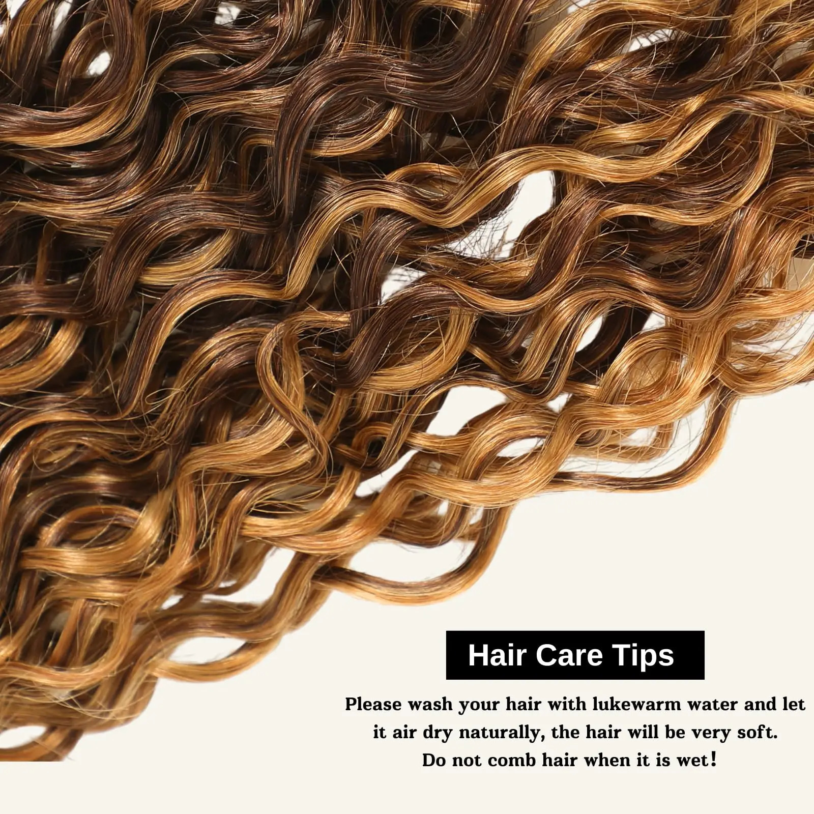 Sophianna 4 27 Highlight Deep Wave Bundles 30 inch Ombre Color Brazilian Brown Golden Hair Curling Bundle 100 Human 240801