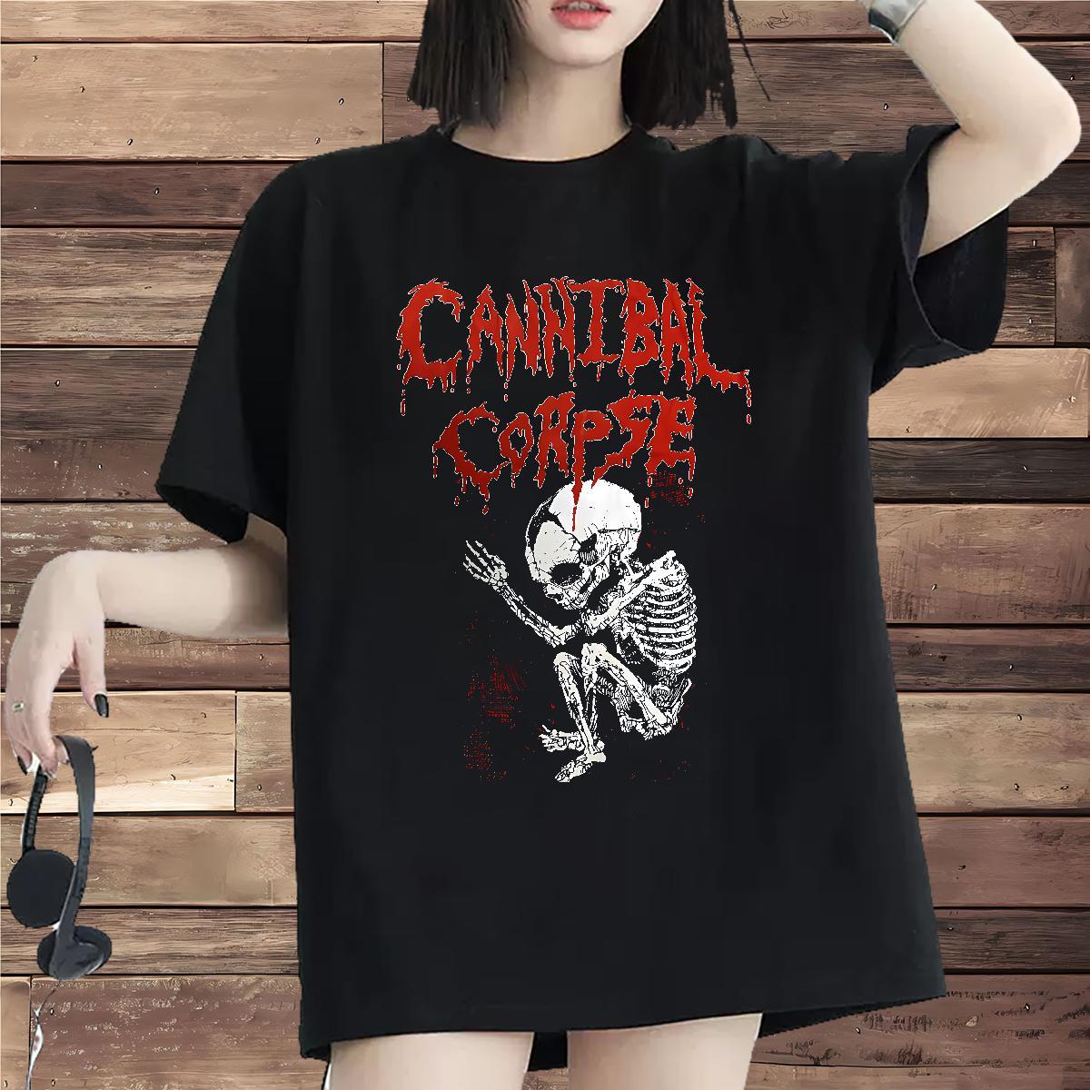 Wholesale Women Tshirts 100% Cotton 230g scary Daily Wear T-Shirts Comfortable Custom Print Plus Size Tops