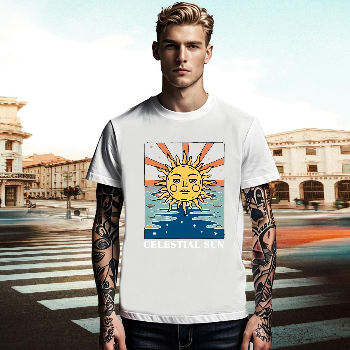 Casual New Tshirt for Man Woman sea Hip Hop 100% Cotton 230g Tops Tees Breathable Crew Neck Unisex Man T Shirts Custom Printing