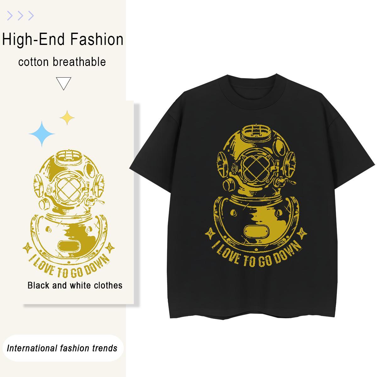 Female Women Tees 230g Cotton universe Hip Hop Street Woman T Shirts Breathable Short Sleeve Customized Print Tee Shirt