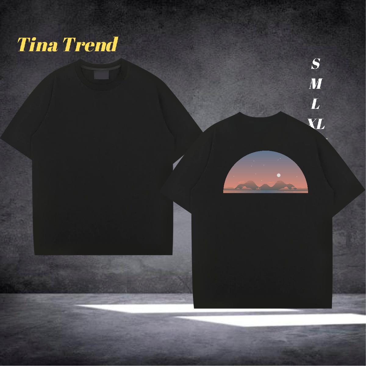 Wholesale T Shirt For Man 230g Cotton sky High Street Hip Hop Customized Crew Neck Men Tshirts Classic Casual Tee Shirt