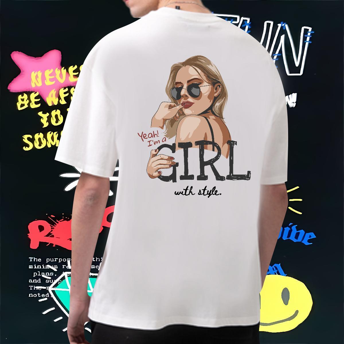 Cool Design T-Shirts for Men 100% Cotton 230g letter Street Custom Anime Short Sleeve Soft Men Tops Tees Fashion Designer Tshirts