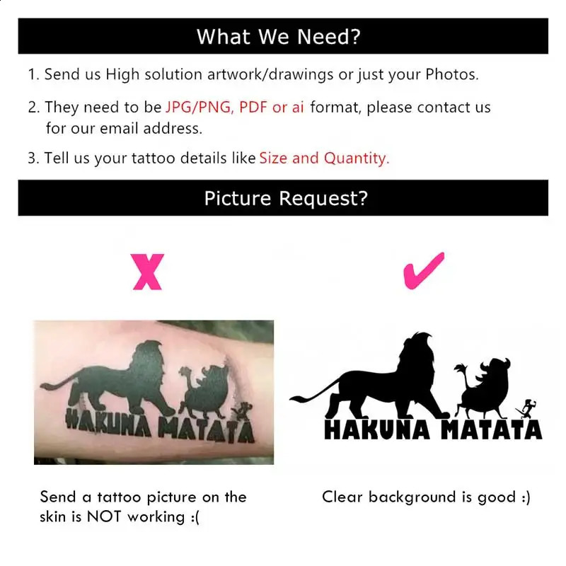 Customize your pos and pos as tattoo stickers to make your wedding party and business or pet stickers 240823