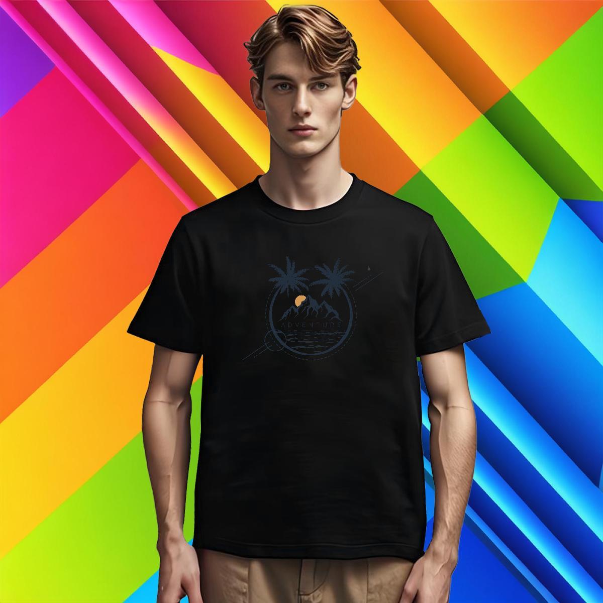 Loose Fit T-Shirts for Men 230g Pure Cotton sun Casual Daily Wear Custom Anime Breathable Tshirts Fashion New Clothes