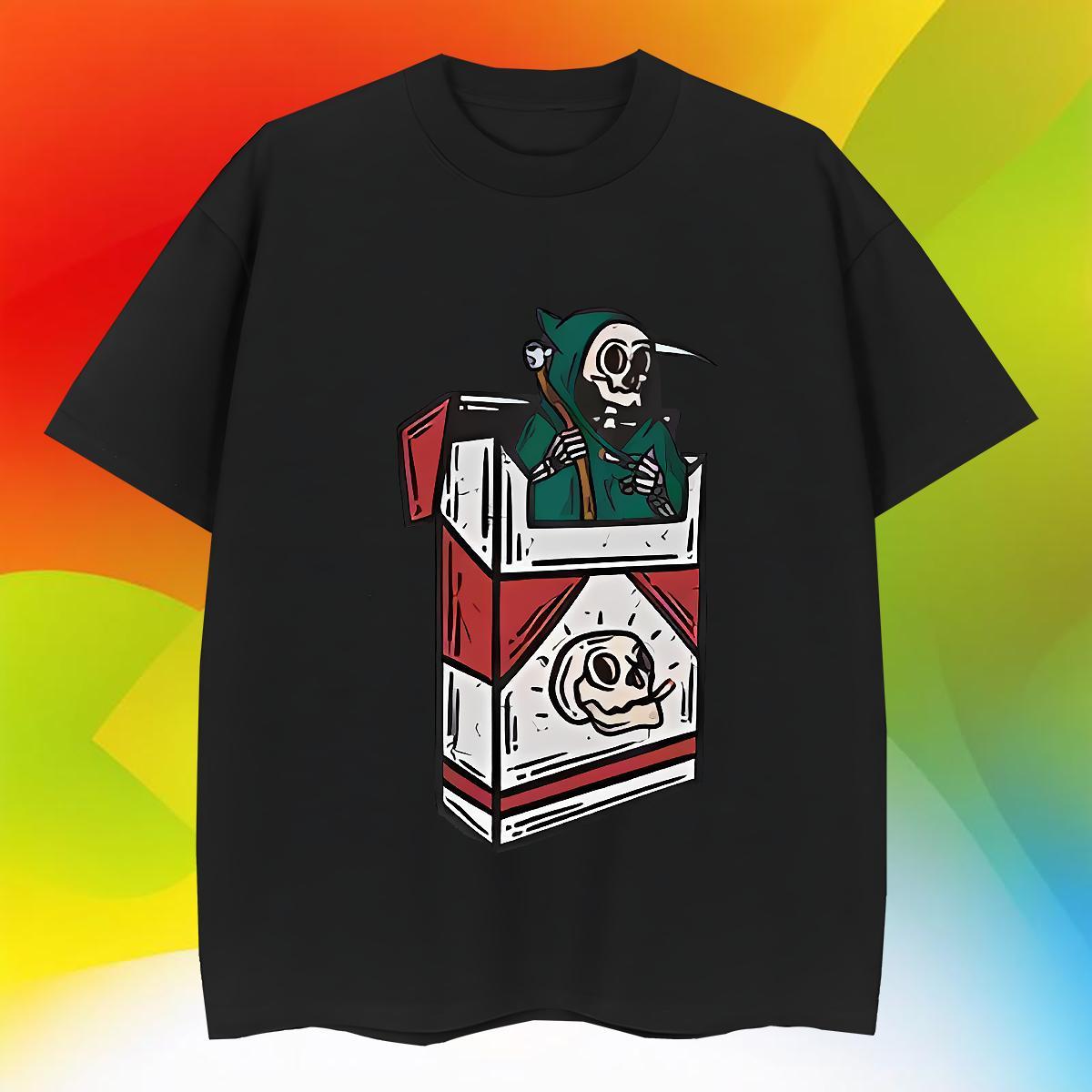 Brand Men T Shirts 230g 100% Cotton skull Street wear Hip Hop Custom Printed Pure Cotton Men Clothes T-Shirt 2024 DIY Tshirts