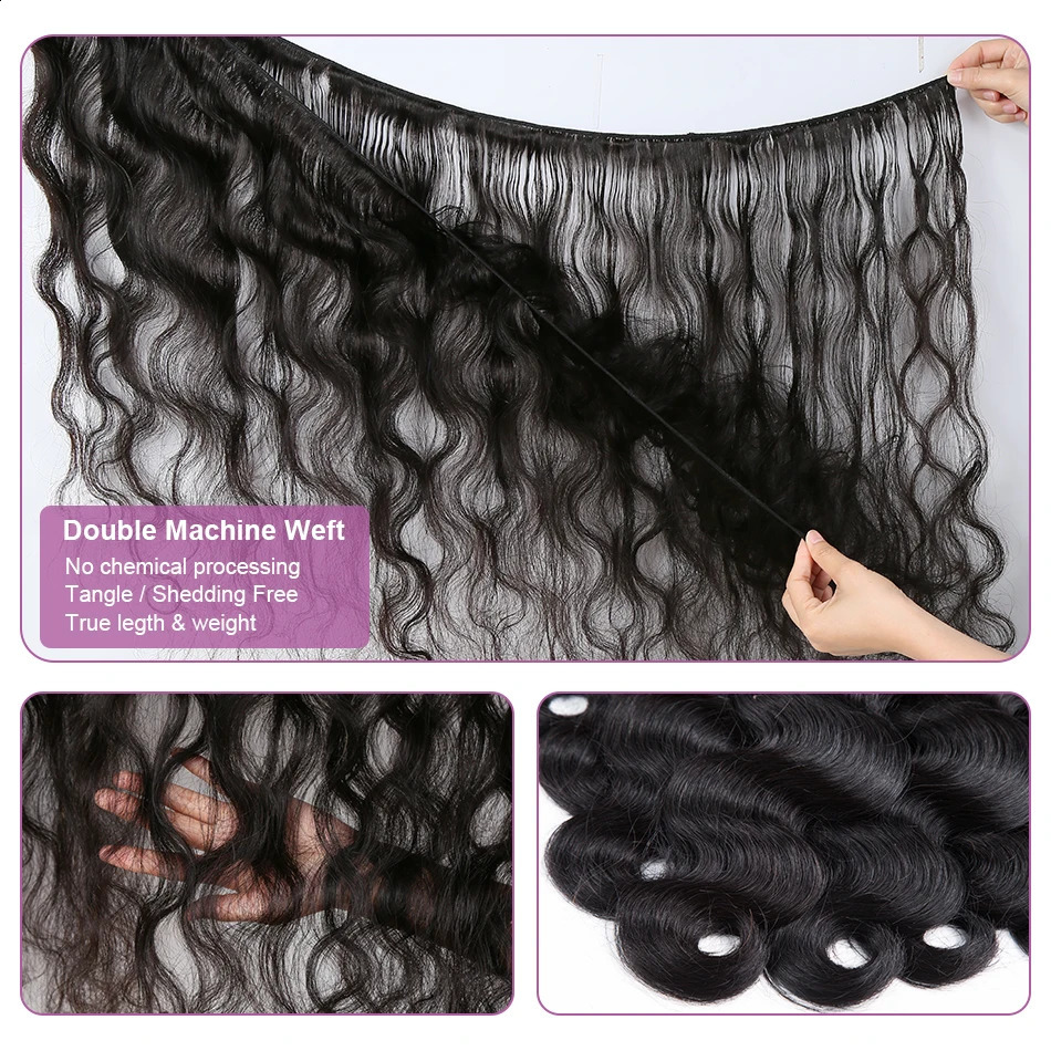 Home>Tags>Body Waves>Human Hair Bundle>Unprocessed Virgin 100 Human Water Wave 3 4 5 Bundle Trading 240801