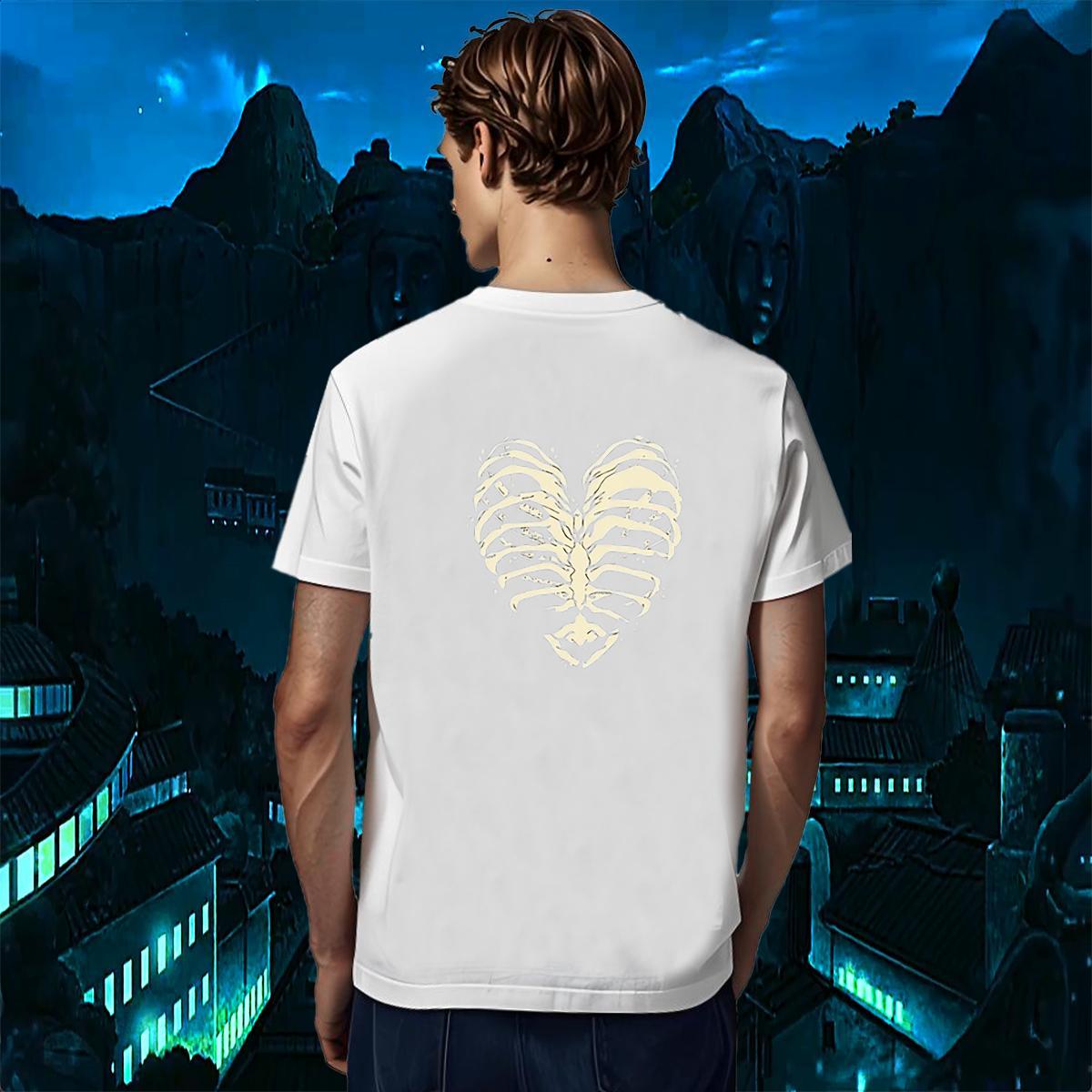 Wholesale Mens T Shirts 230g Cotton skull Hip Hop Street Custom Anime Breathable Crew Neck Men Tshirts Designer Tops Tees