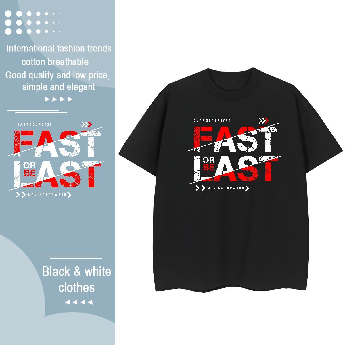 Nice Women Tees 230g Pure Cotton letter Outdoor T-Shirts O-Neck Short Sleeve DIY Logo Clothes
