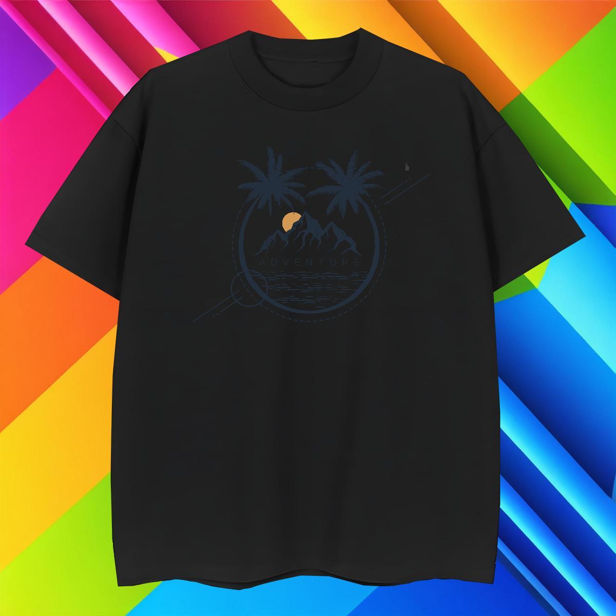 Loose Fit T-Shirts for Men 230g Pure Cotton sun Casual Daily Wear Custom Anime Breathable Tshirts Fashion New Clothes