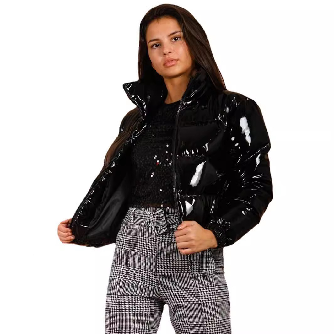 Womens New Bright Bread Jacket Down Cotton Jacket