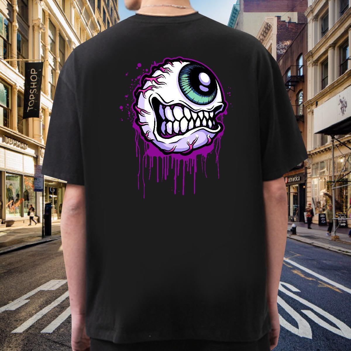 Soft Man T Shirts 230g Pure Cotton ET Casual Beach Custom Cartoon Breathable Short Sleeve Tshirts New Designer Tops Tees