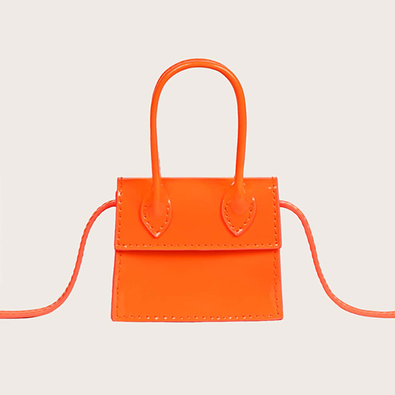 Versatile and fashionable decorative PU leather small shoulder bag