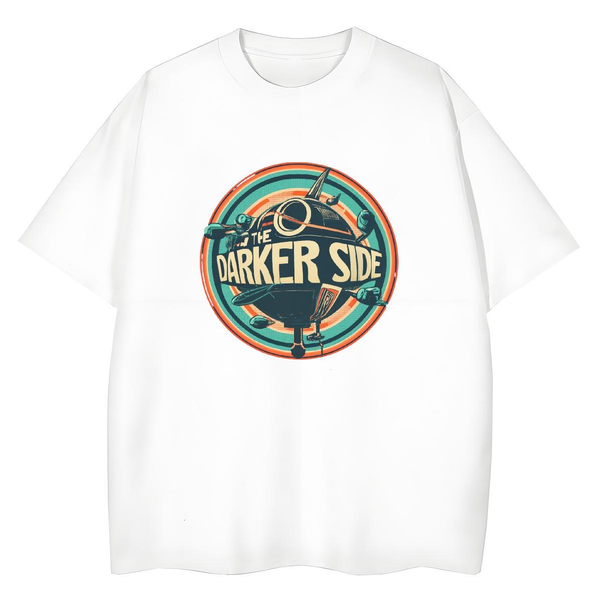 Free Shipping Women Tees 230g Pure Cotton letter Beach T-Shirts for Women Breathable Skull Tees Shirts