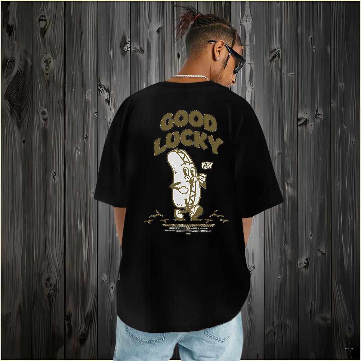 Free Shipping T-Shirts 100% Cotton 230g letter Beach Custom Big Size Breathable Short Sleeve Men Tees Casual New Tops Shirt
