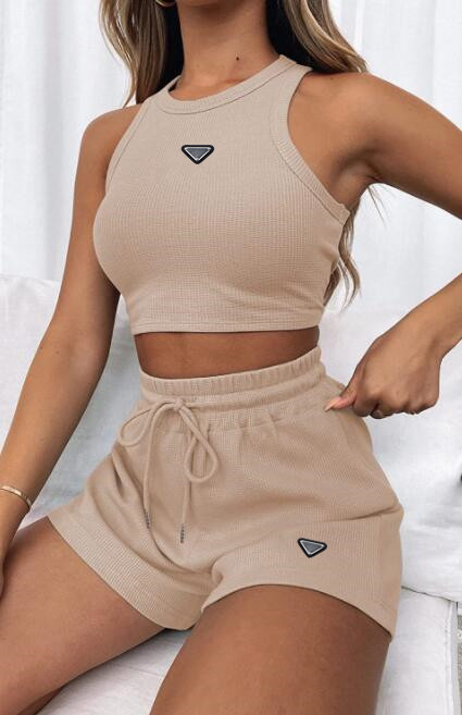 Sports Tracksuits Women Two Peice Sets Gym Trouser Suits Chic Matching Set Woman 2 Pieces Clothing Fitness Pant Suit Sweat Wear Outfits 2025 Black White Pink