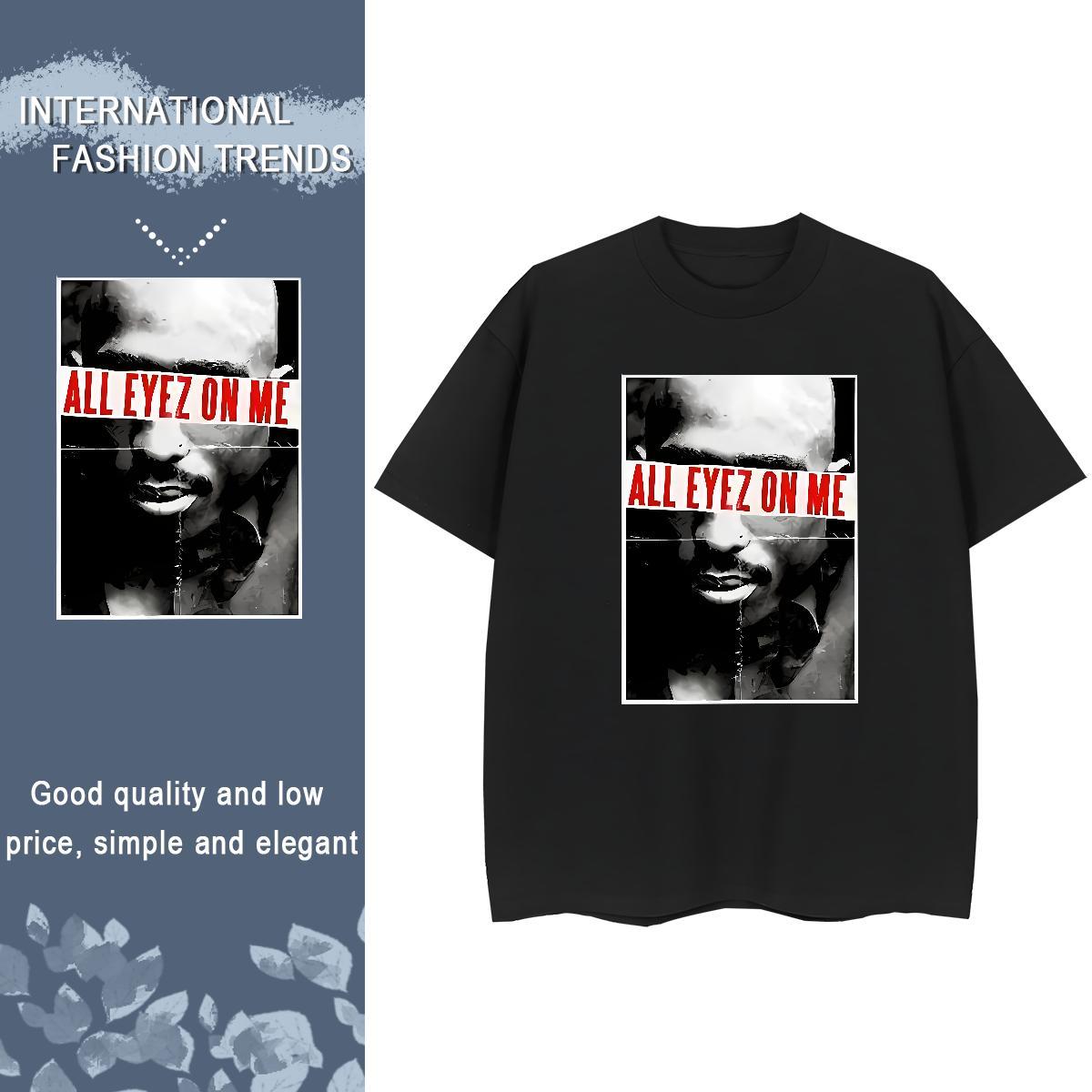 Loose Men T Shirts 230g Pure Cotton person Street Casual White Plus Size Breathable Soft Men Tshirts 2024 Top Tees