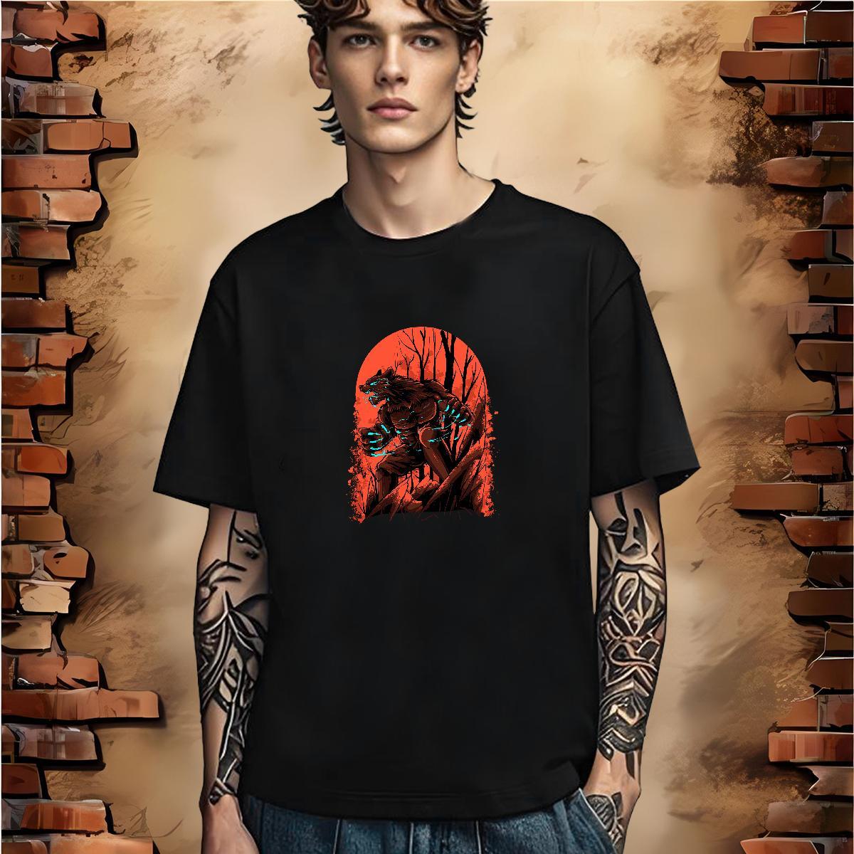 Free Shipping T Shirt For Man 230g Pure Cotton skull Hip Hop Custom Big Size Round Neck Short Sleeve Tshirt for Man Woman 2024 DIY Tops