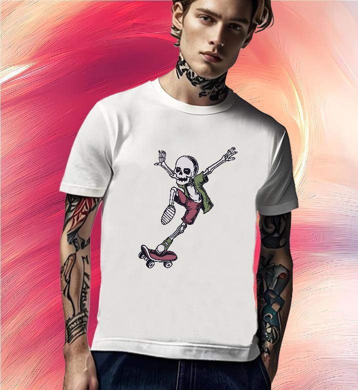 Cool T Shirts Men 100% Cotton 230g skull Daily Wear Anime Print Pure Cotton Men Tshirts Classic Tees Shirts