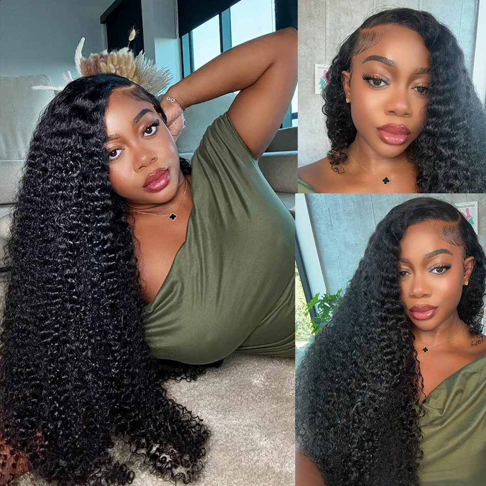 Curled human hair bundle 30 32 inches Remy unprocessed virgin 100 water wave 3 4 5 bundles trade 240801