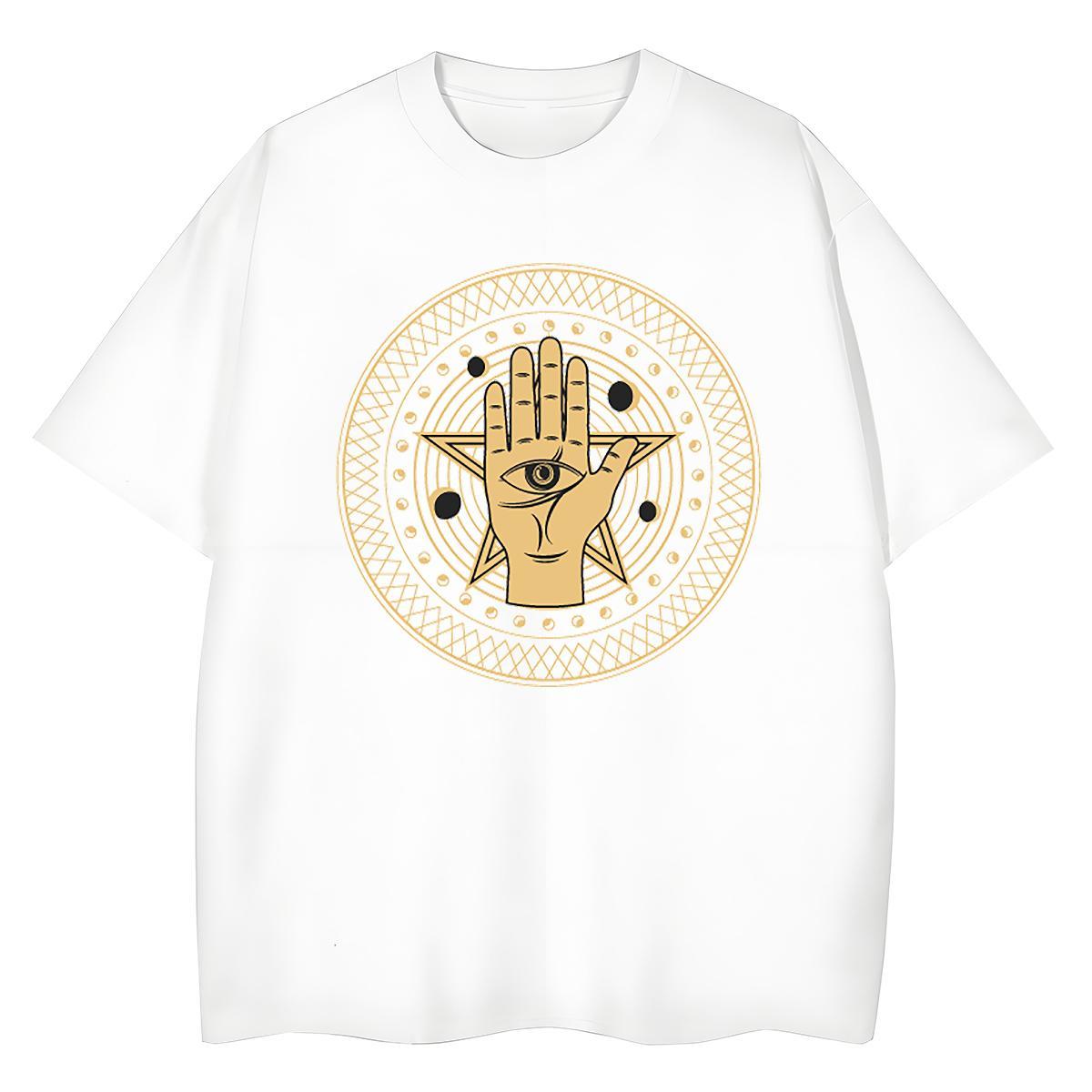 Soft Man T Shirts 230g Pure Cotton eyes Street Wear White Plus Size Breathable Men Tshirts Custom Tops