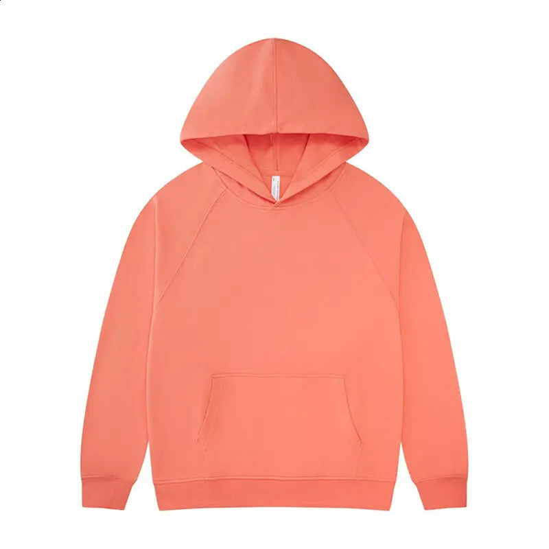 OIINAA Sweatshirt for Women Raglan Sleeve Pocket Solid Basic Casual Loose Coat Autumn Winter Fashion Man and Women Sweatshirts 240824