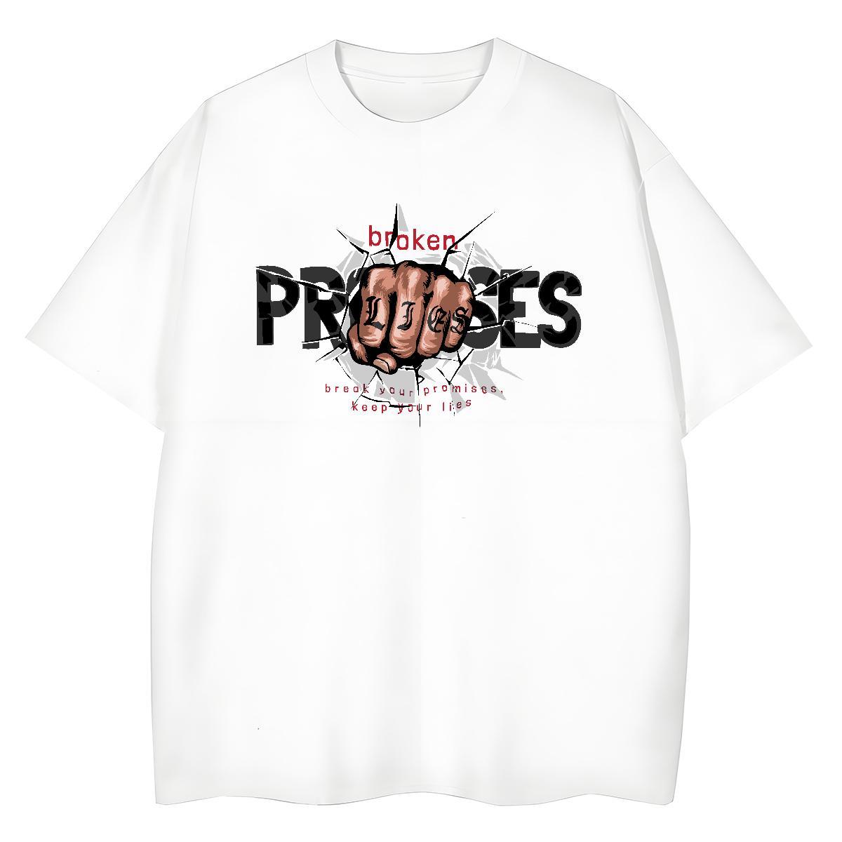 Nice Women Tshirts 230g Pure Cotton letter Summer Casual T Shirts Women Short Sleeve O-Neck DIY Anime Tee Shirt