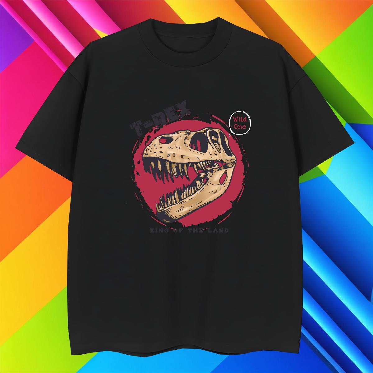 High Quality T shirt 100% Cotton 230g skull Home Outdoor Custom Printing Crew Neck Breathable Tshirt for Man Woman Fashion Casual Clothings