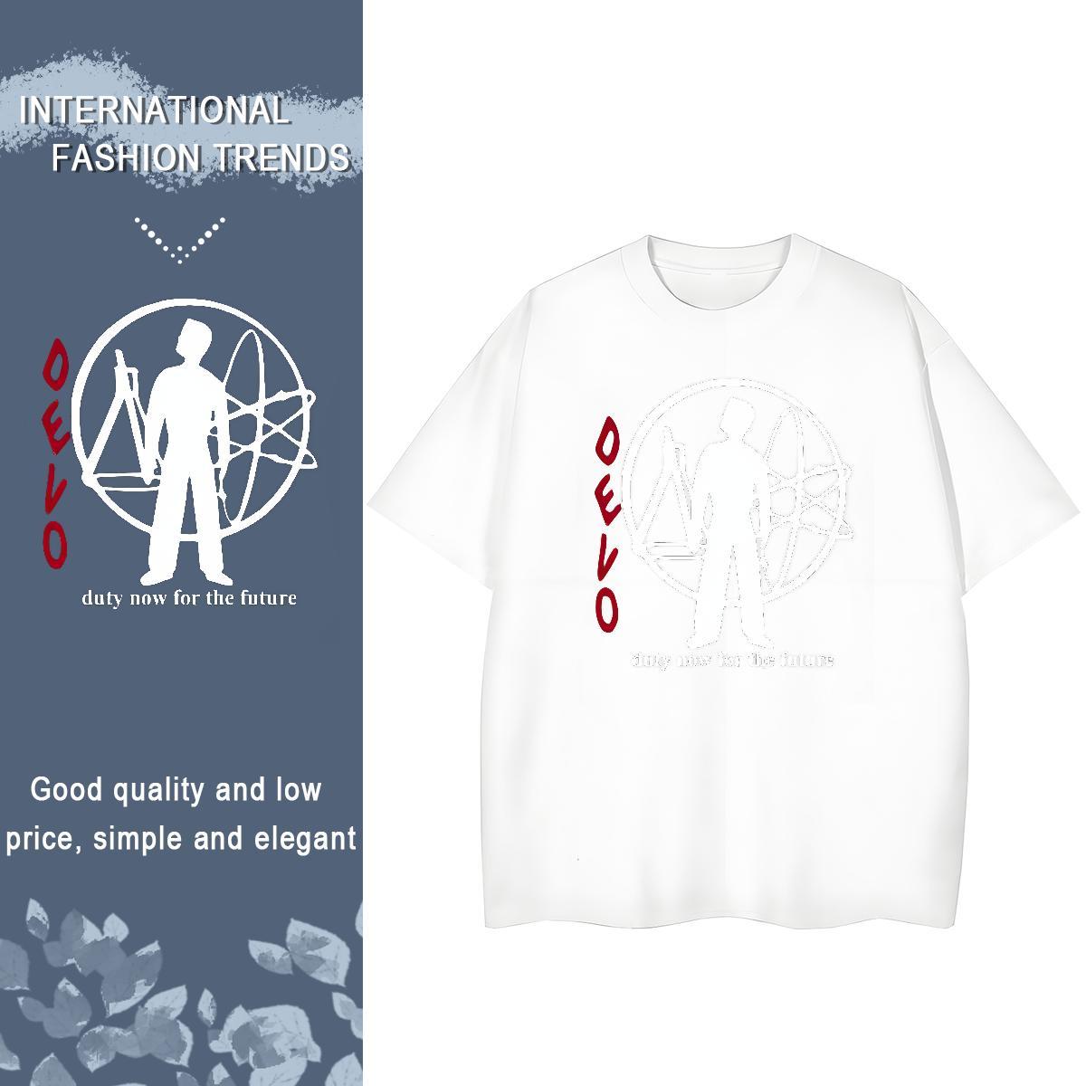 Lady Couples T Shirts 230g Pure Cotton letter Home Outdoor T Shirt For Woman O-Neck Short Sleeve Plus Size Custom Clothings