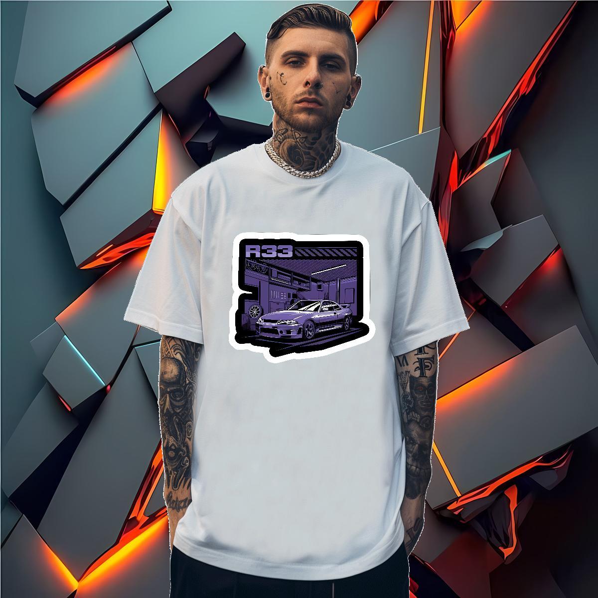 High Quality Man T Shirts 100% Cotton 230g car Summer Casual Customized Print O Neck Short Sleeves Tshirts DIY Wear