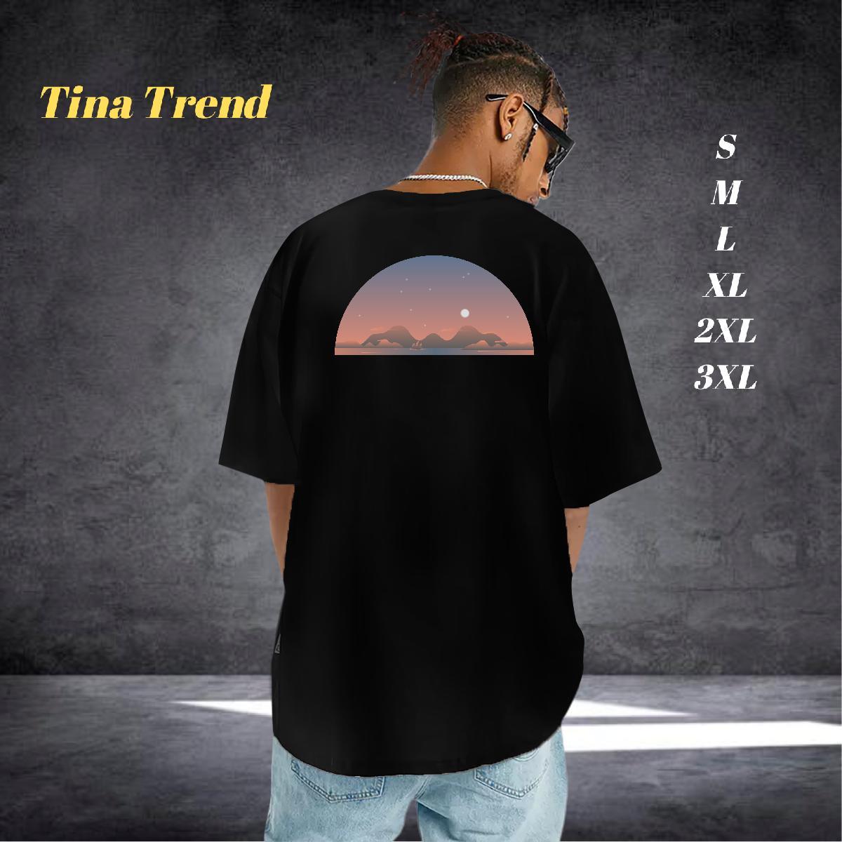 Wholesale T Shirt For Man 230g Cotton sky High Street Hip Hop Customized Crew Neck Men Tshirts Classic Casual Tee Shirt