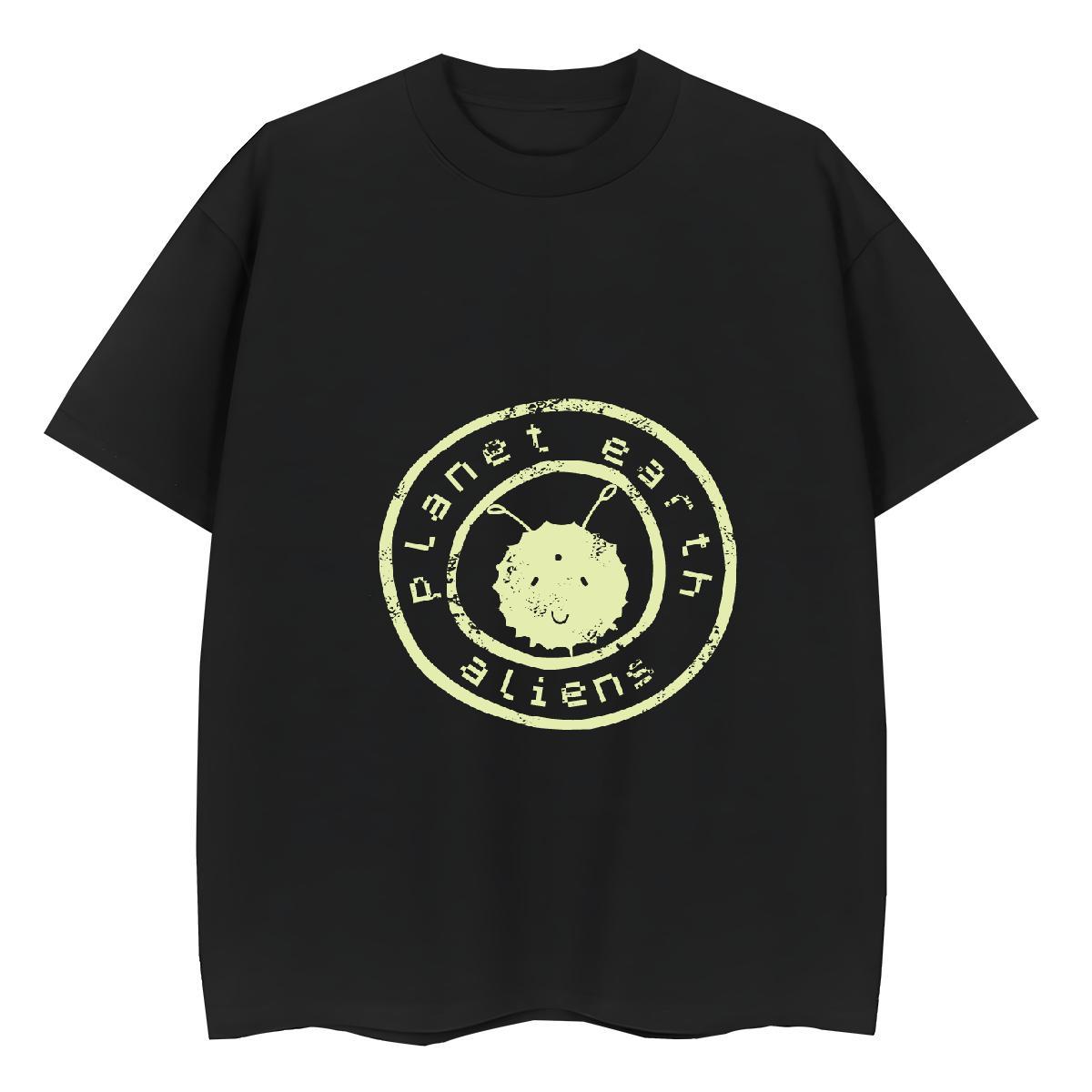 High quality Woman Tshirt 230g Cotton letter Home Outdoor T Shirts Women Short Sleeve O-Neck Customized Print Clothings