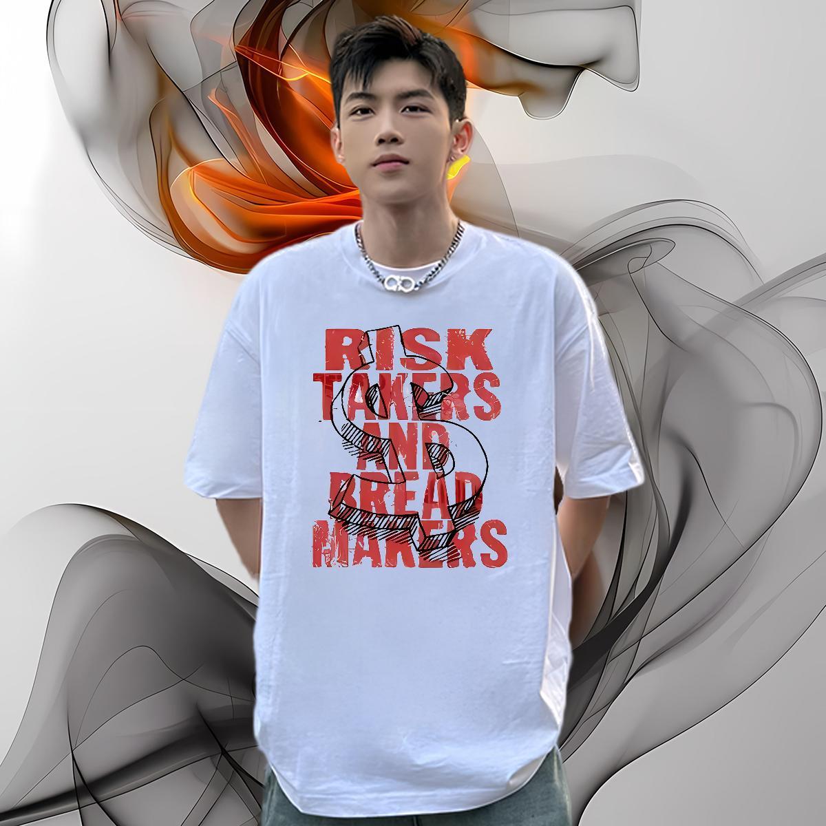 New Arrival Tshirt for Man Woman letter Hip Hop 230g 100% Cotton Tshirts Round Neck Short Sleeve Popular Mens T Shirts Custom Printing