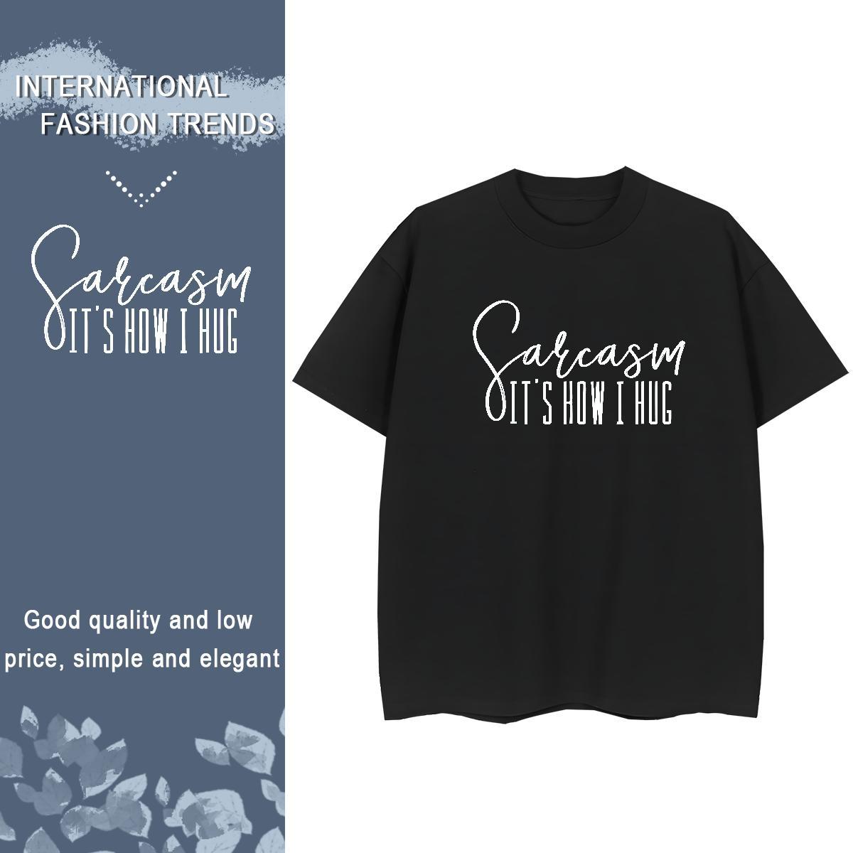 Popular Women Tees 230g Cotton letter High Street Hip Hop Womens T Shirts Breathable Short Sleeve Custom Print Plus Size Tops Tees