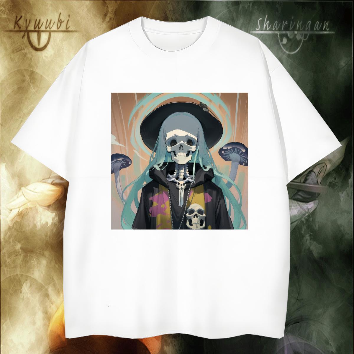 Soft Men T Shirts 230g 100% Cotton skull Street Wear Black White Short Sleeve Soft Men Tees Wholesale Tees Shirts