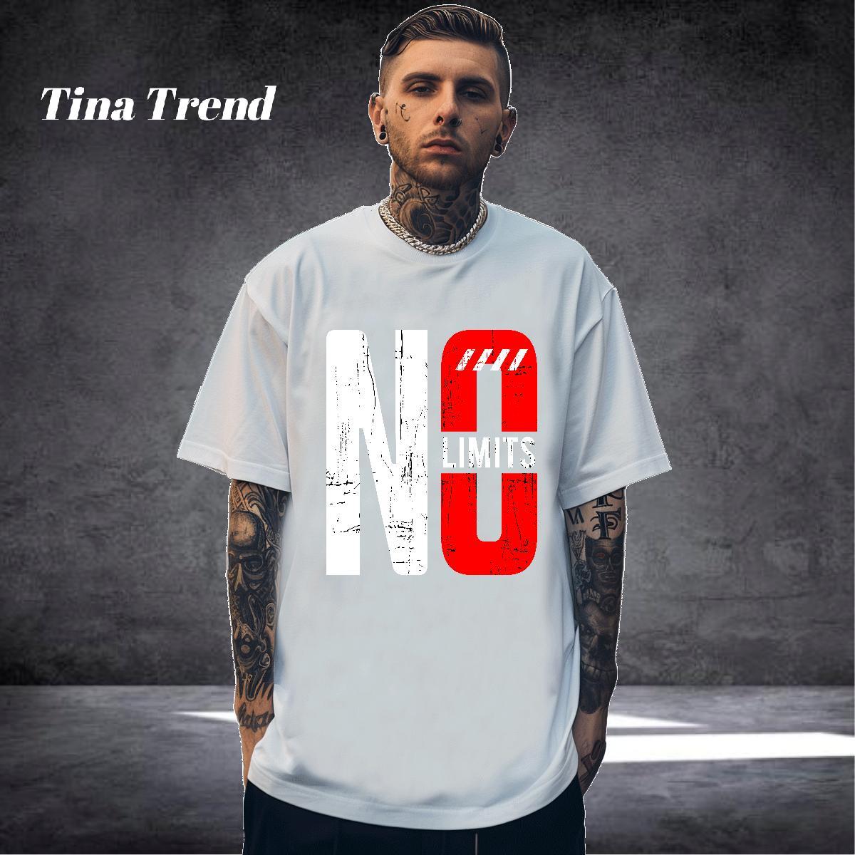 Classic T Shirt For Man 230g 100% Cotton letter High Street Hip Hop Graphic Round Neck Short Sleeve Men Tops Tees Fashion Designer Clothings