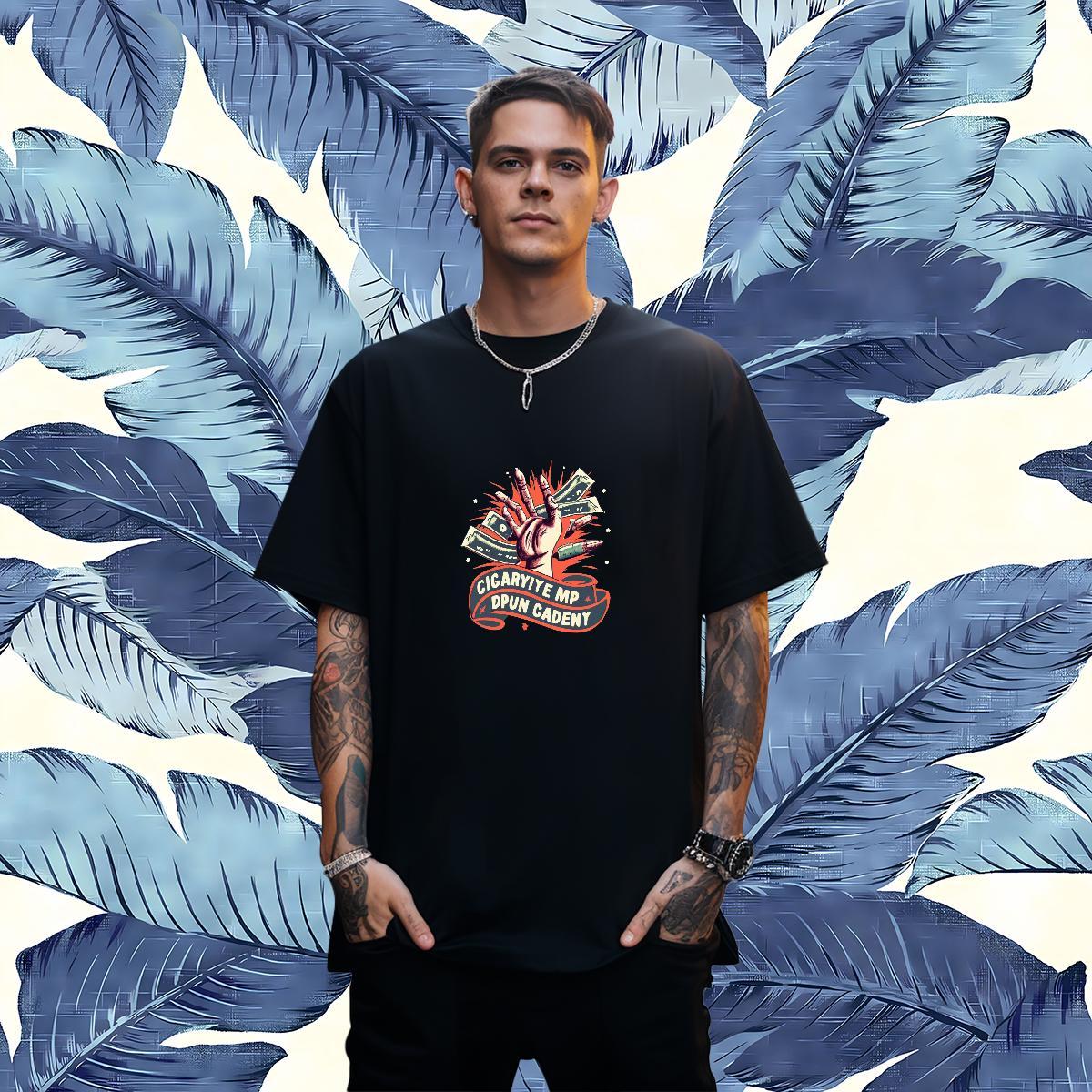 Cool Design Men T Shirts 100% Cotton 230g skull Street Wear White Plus Size Breathable Short Sleeve Men Clothes T-Shirt New Designer Tshirts