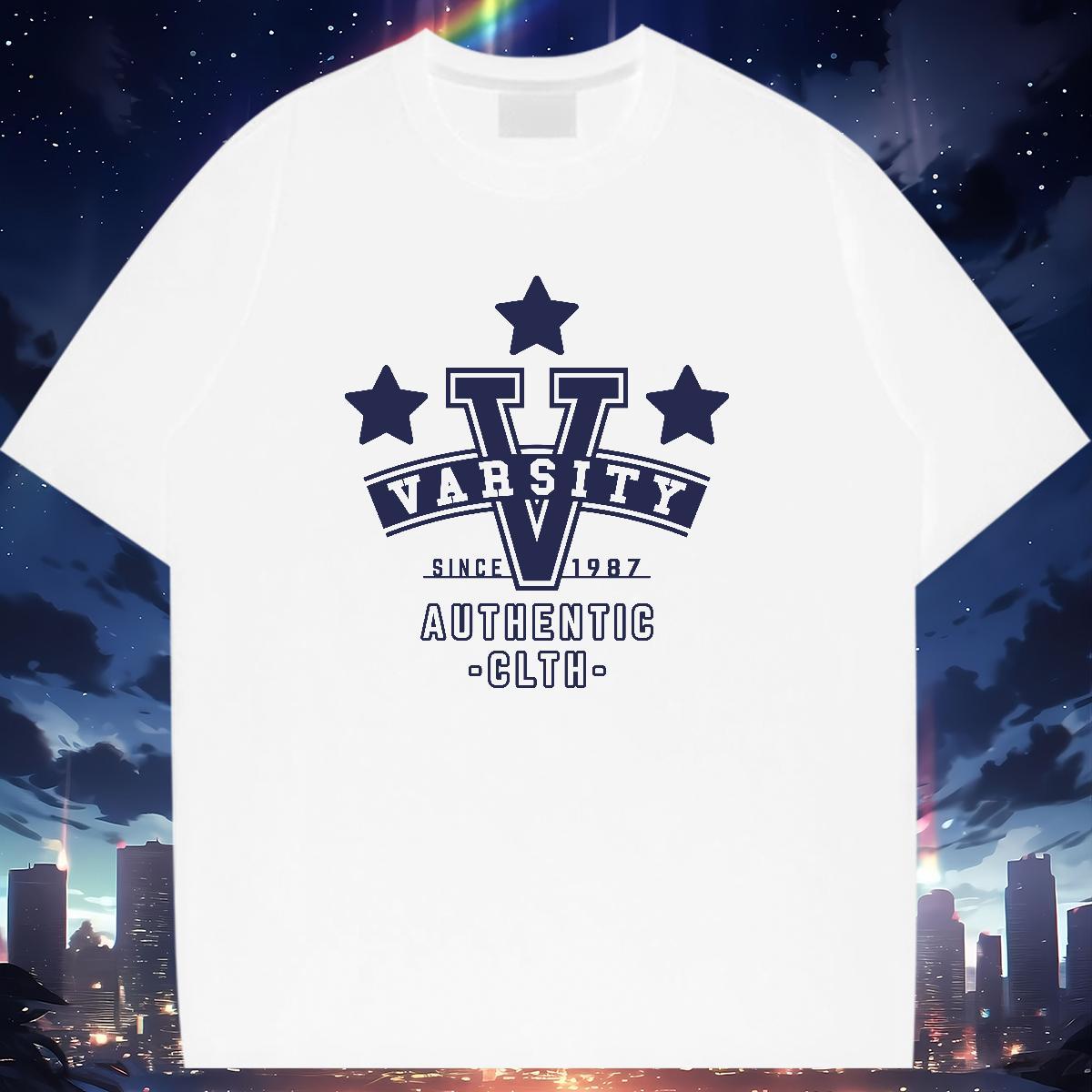 Lady Women Tshirts 100% Cotton 230g letter Hip Hop Street Woman T Shirts O Neck Short Sleeves Cartoon Anime Tees