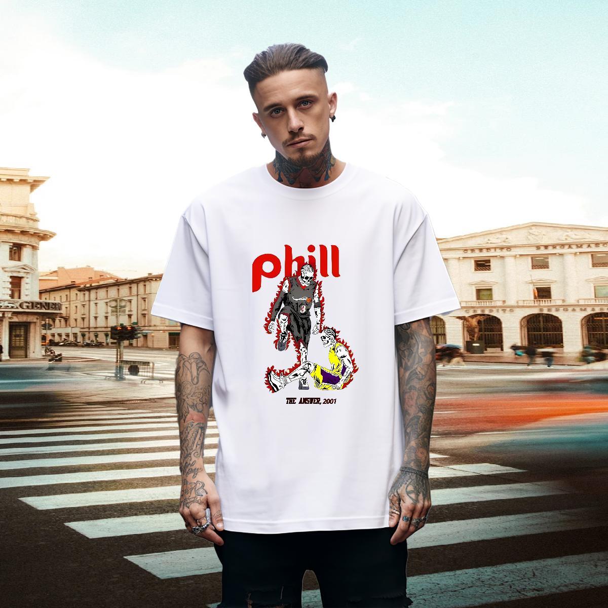 Loose Fit T-Shirts for Men 230g Cotton skull Casual Daily Wear Anime Breathable Short Sleeve Tshirts Factory Direct Top Tees