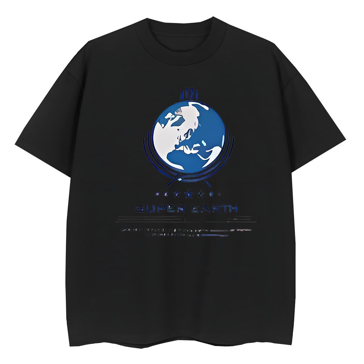 Popular Unisex Tshirts 100% Cotton 230g English Casual Daily Wear T Shirt For Woman Crew Neck Cartoon Print Clothings