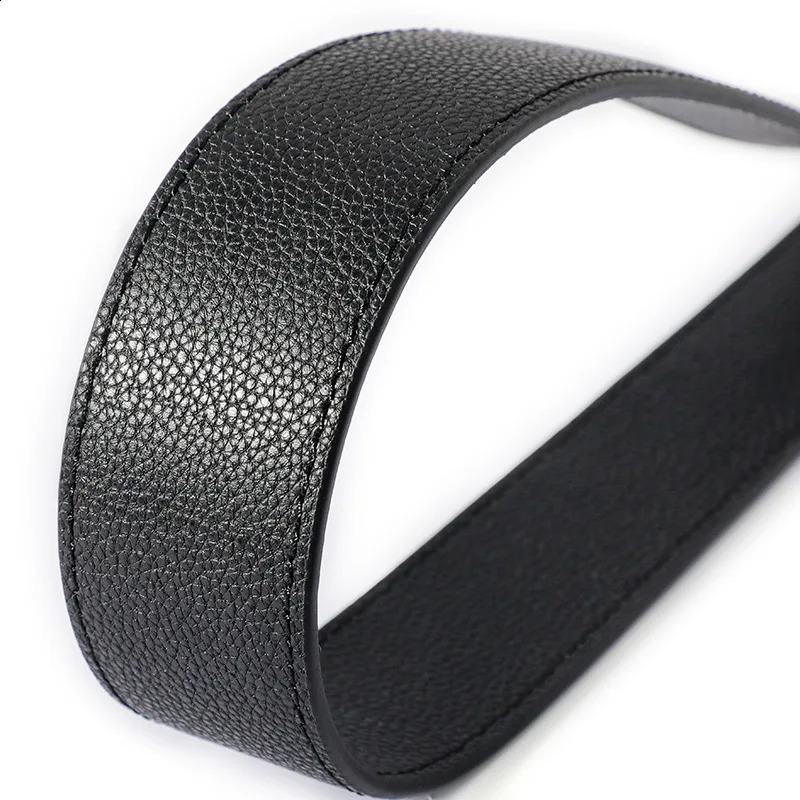 Large 38MM wide genuine leather Replacement strap Adjustable guitar shoulder bag belt Togo 240824