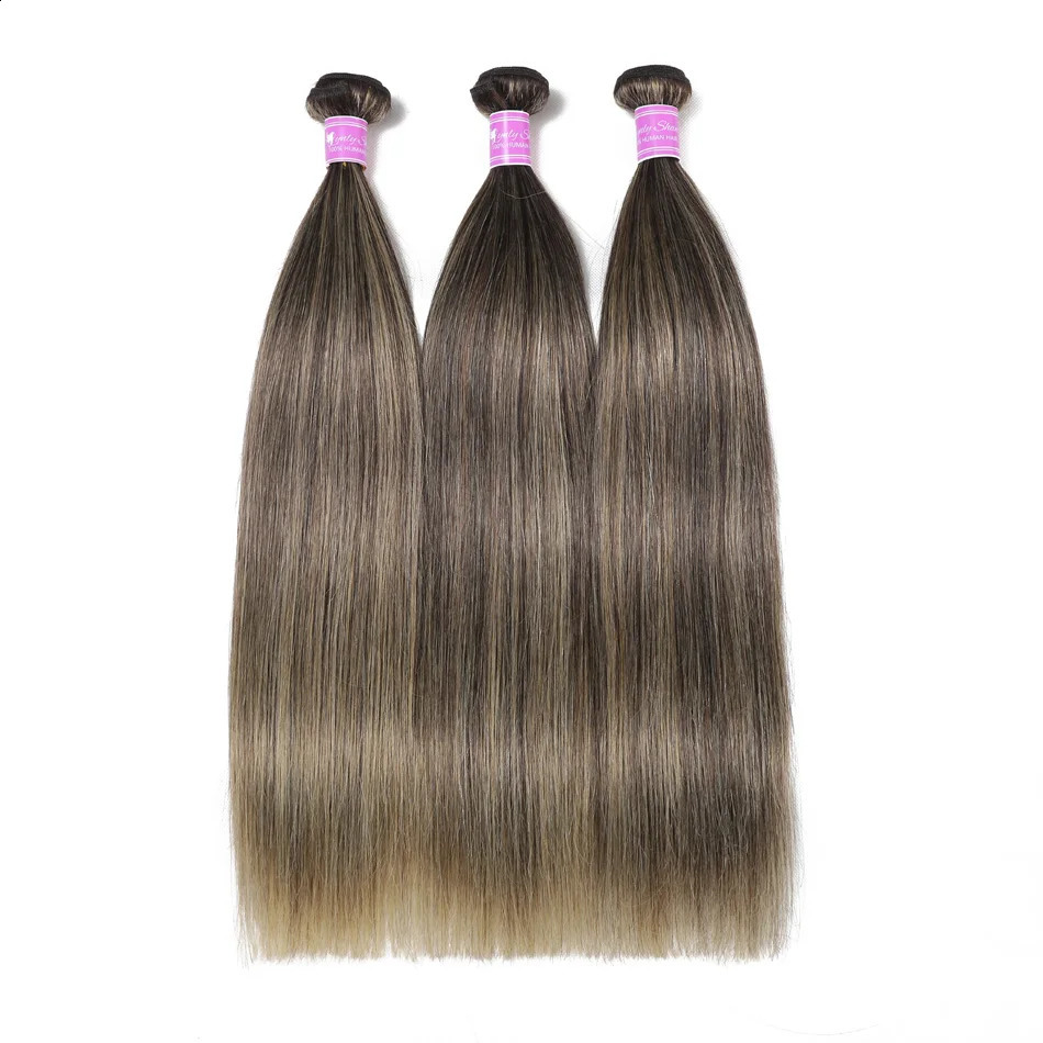 Ombre Highlight 1B 27 Straight Bundle 100 Human Hair Remy Color 13 240801