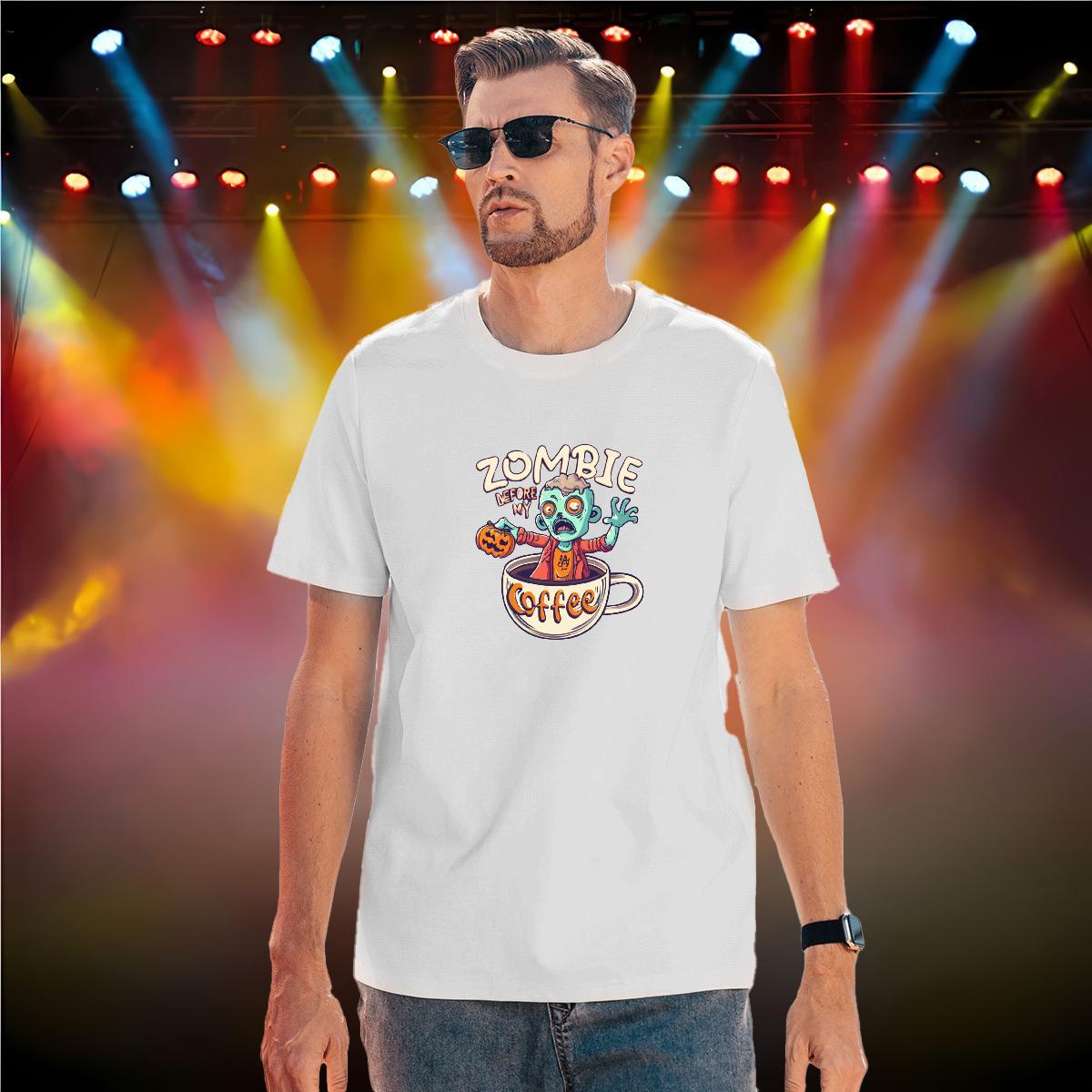 Brand Man T Shirts 100% Cotton 230g skull High Street Hip Hop Skull Crew Neck Breathable Tshirts Customized Tees