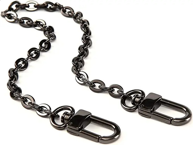 O shape metal chain purse 06CM 6MM Chains Shoulder Crossbody Strap Bag Accessories Charm 240824