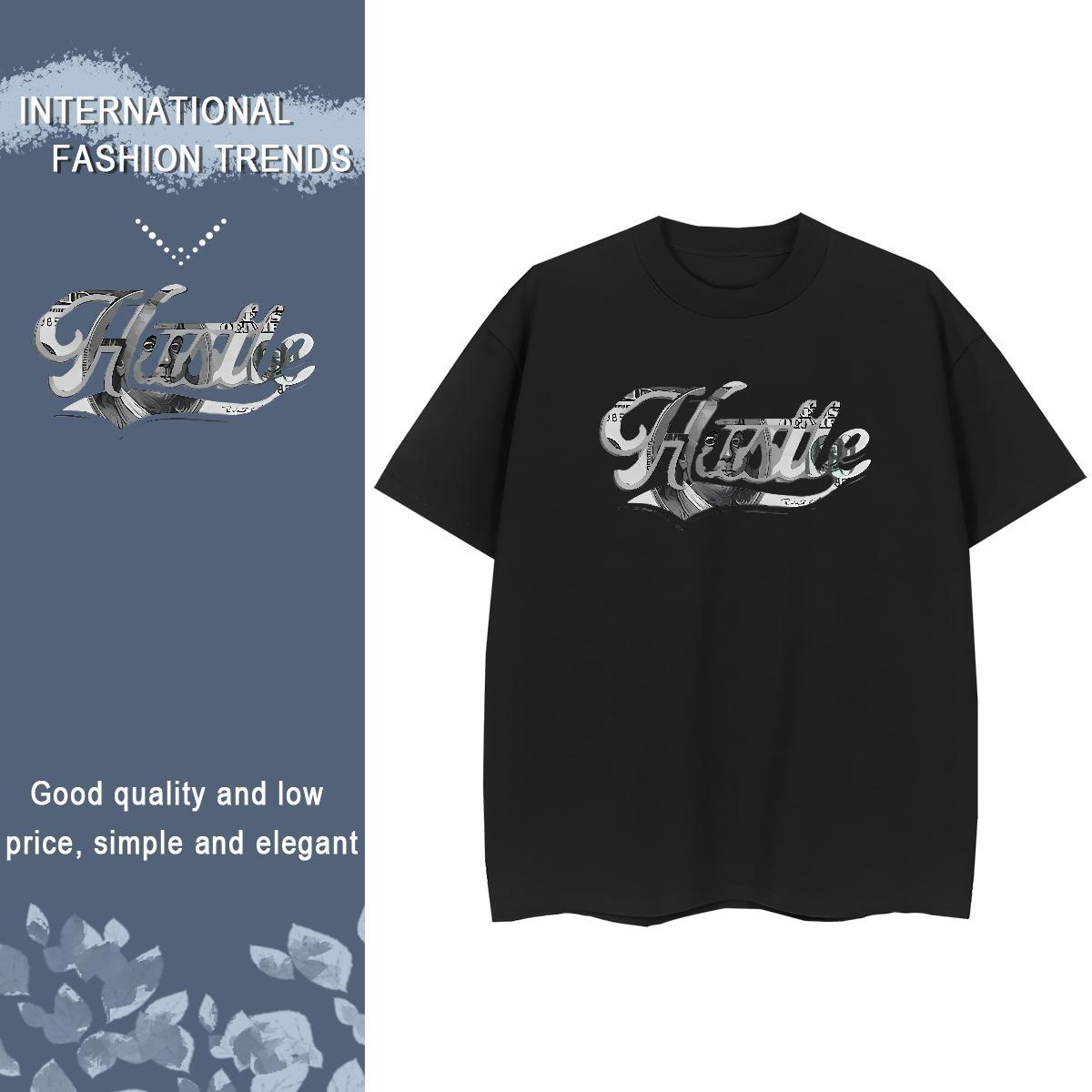 Nice Lady T shirt 230g 100% Cotton letter Outdoor T-Shirts for Women O-Neck Short Sleeve Oversized L-4XL Tops Shirt