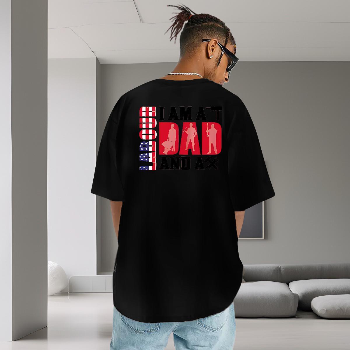 Wholesale Mens T Shirts 100% Cotton 230g letter Casual Daily Wear Custom Printing Breathable Short Sleeve Tshirts 2024 New Tops Tees